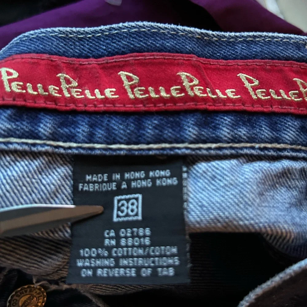 Vintage Pelle Pelle Jeans Wide Leg Baggy Loose Y2K JNCO‎ Style
